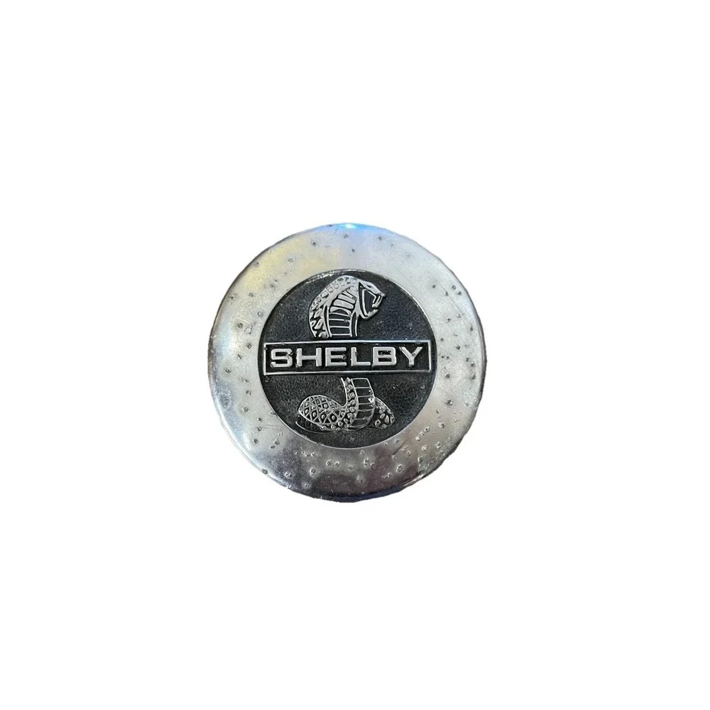 Shelby Cobra Wheel Center Cap Chrome Metal 3